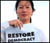 Photo: Restore democracy