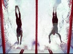 Phelps' photo finish in the 100m fly