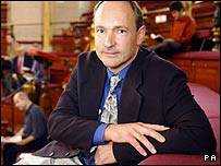 Sir Tim Berners-Lee, inventor of the web