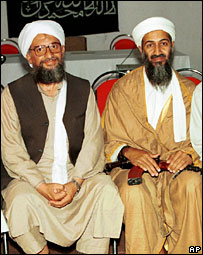 Ayman al-Zawahiri and Osama Bin Laden
